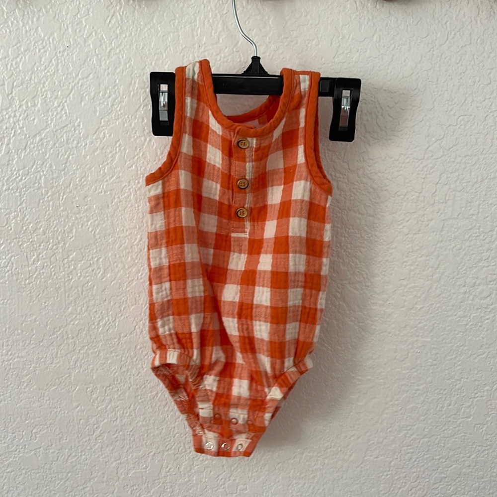 Cat & Jack plaid bodysuit